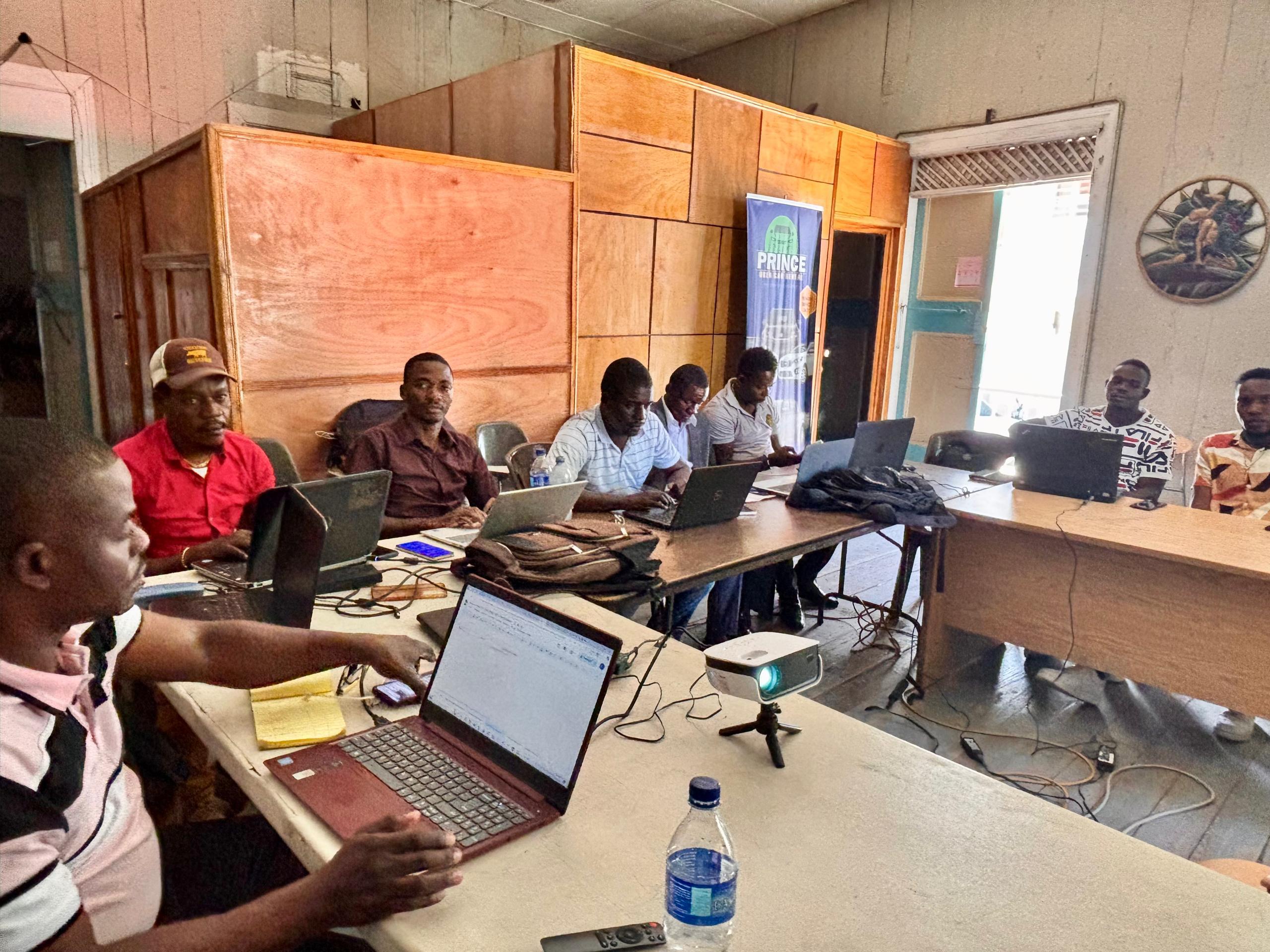 Participants en formation CREFORGE