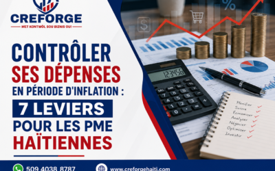 Contrôler ses dépenses en période d&rsquo;inflation : 7 leviers pour les PME haïtiennes
