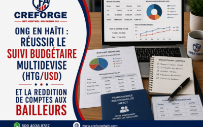 ONG en Haïti : réussir le suivi budgétaire multidevise (HTG/USD) et la reddition de comptes aux bailleurs