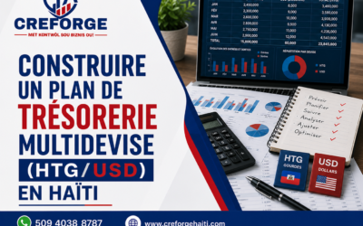 Construire un plan de trésorerie multidevise (HTG/USD) en Haïti