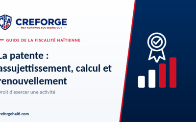 La patente : assujettissement, calcul et renouvellement